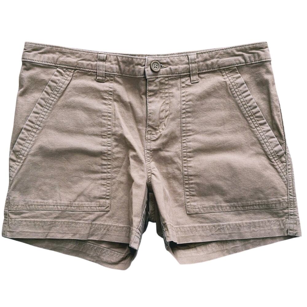 Patagonia Womens All Wear Shorts Size 2 Brown Hiking Gorpcore Outdoor Utility